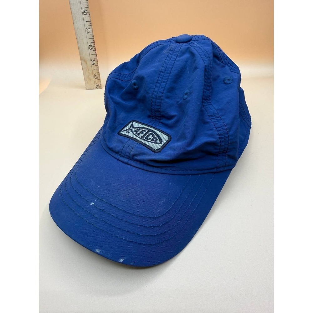 AFTCO Cap Hat‎ American Fishing Tackle Company Blue Strap Back Fits Most Logo